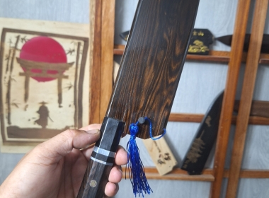 TẠI SAO VỎ GỖ (SAYA) DAO NHẬT CẦN PHẢI PHỦ LỚP PU